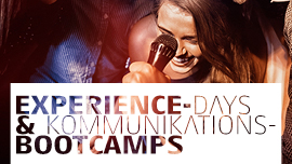 Experience Days und Bootcamps Master Kommunikationsmanagement