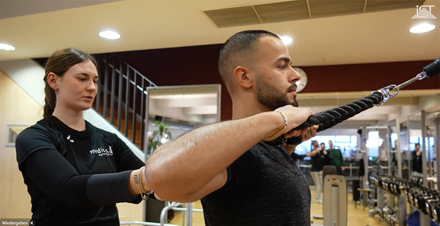 Dualer Master <span class="newline">Prävention,</span> Sporttherapie und Gesundheitsmanagement