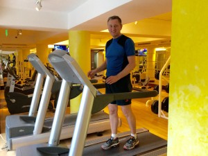 Vorbereitung im Fitnessstudio