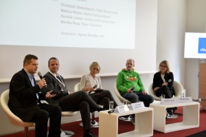Diskussion zu Fachkräften in der Medienbranche (© Foto: Medientage München) 