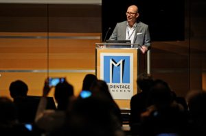 Alexander Henschel nannte in seinem Impulsvortrag die Medieninnovationen der Zukunft. © Foto: Medientage München