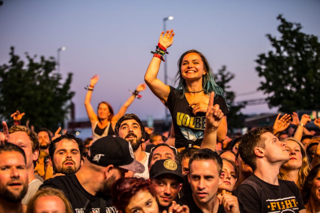 Große Veranstaltungen wie das Vainstream-Festival 2018 haben ausgereifte Sicherheitskonzepte.