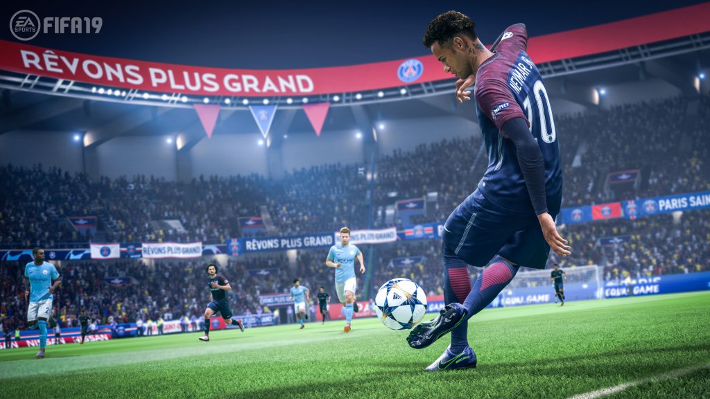 Auch die jüngste Version von EA's FIFA-Reihe lässt die Grenze zwischen Fußball und Fußballsimulation weicher werden.