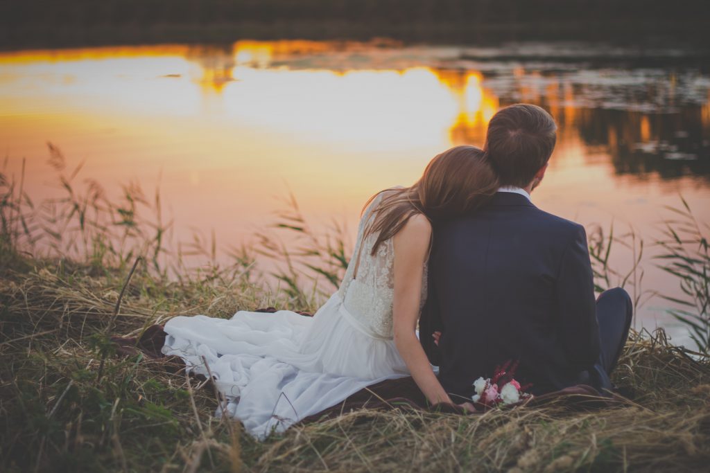 Ausbildung Hochzeitsplaner Bild Braut und Bräutigam.