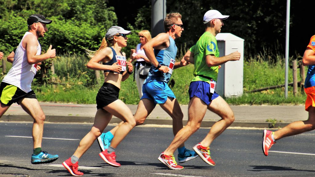 Marathon Läufer