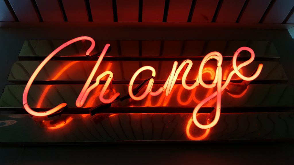 Digitale Transformation Unternehmen_Change Slogan
