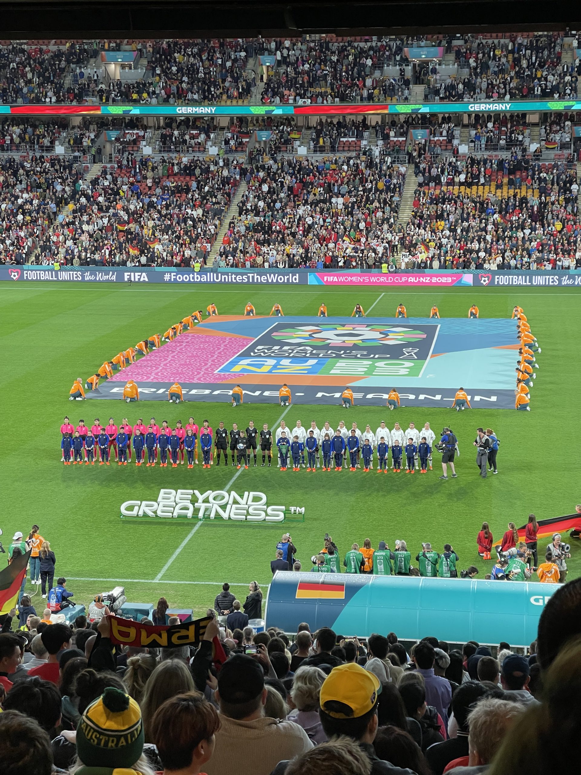 Die Stadien bei der Frauenfußball-WM waren gut gefüllt.