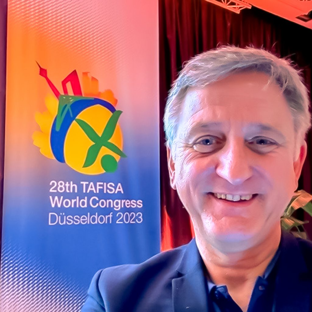 Auch IST-Professor Dr. Gerhard Nowak war beim TAFISA-Kongress dabei.