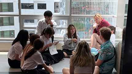 Summer School Lerngruppe