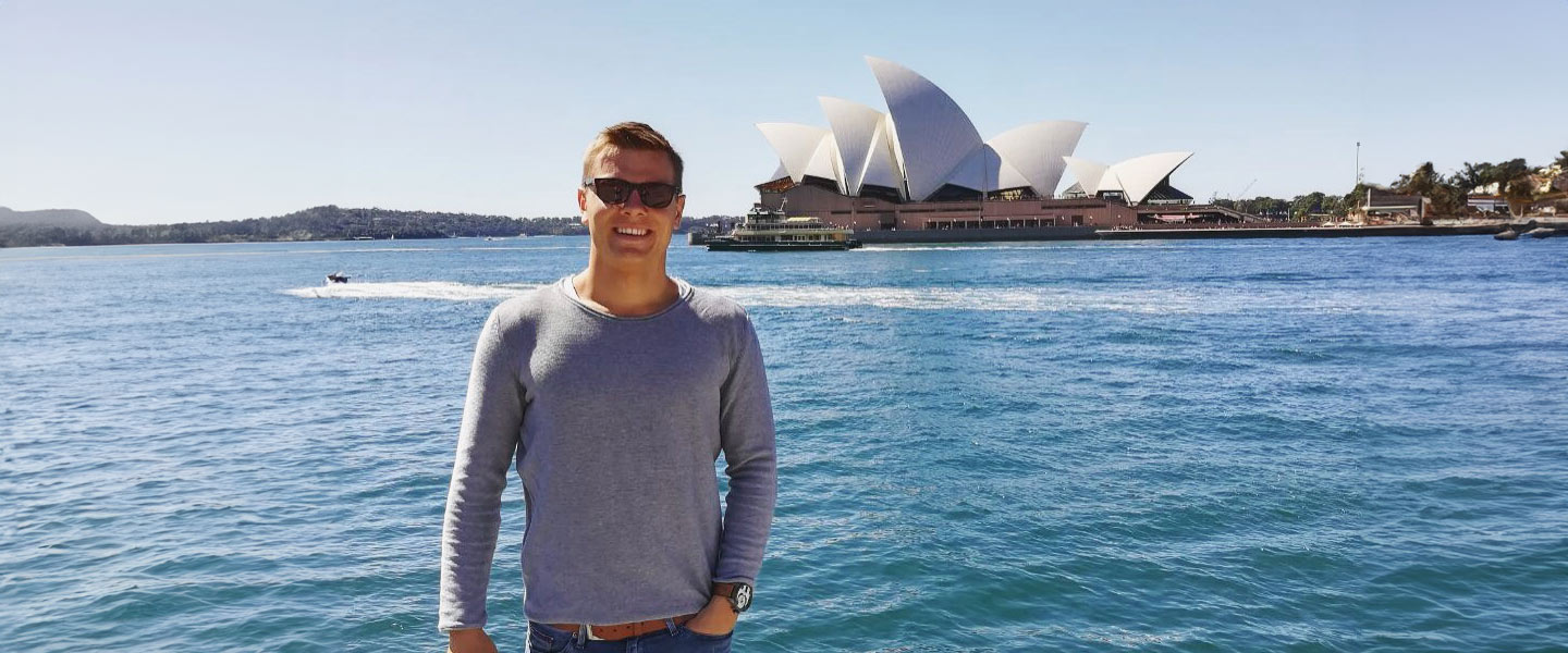 Christopher Heweling absolviert sein Auslandssemester in Australien.