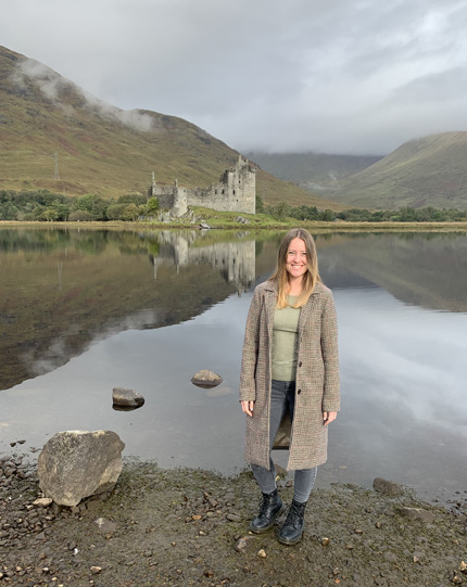 Master Kommunikationsmanagement Kathleen Müller in Schottland