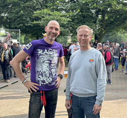 Prof. Dr. Matthias Johannes Bauer und Tom Naber