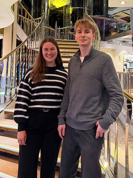 Sophie Schroer und Tom Zauder