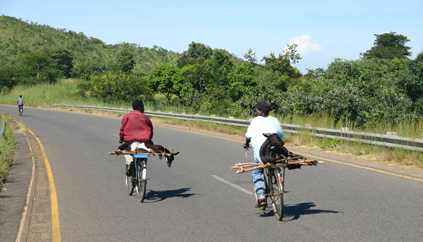 Malawi Fahrradfahrer