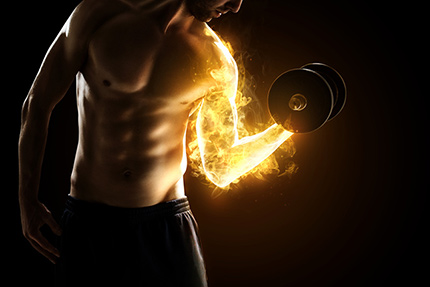 Training mit Hantel