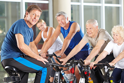 Indoorcycling für Ätere