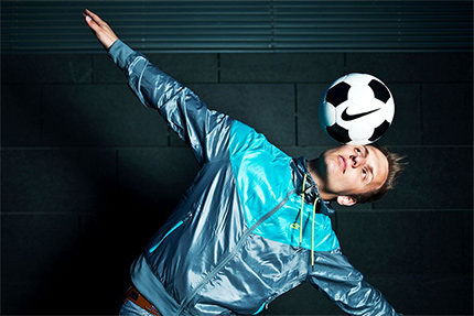 Adrian Fogel in Aktion