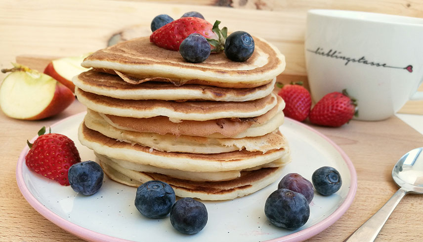 Mehrere Pfannkuchen übereinander