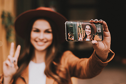 Erfolgreiche Influencerin Franziska Dully