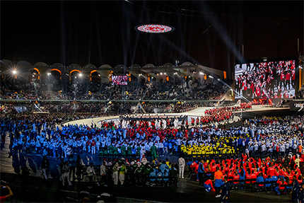 Die Special Olympics World Games Eröffnung