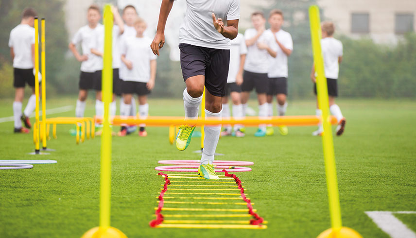 Ernährung im Fußball Sprint