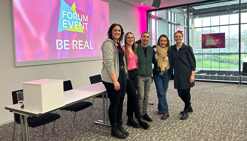 Studentin im Eventmanagement