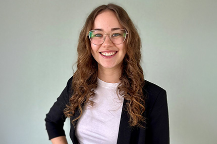 Studentin Zoe Dennebaum