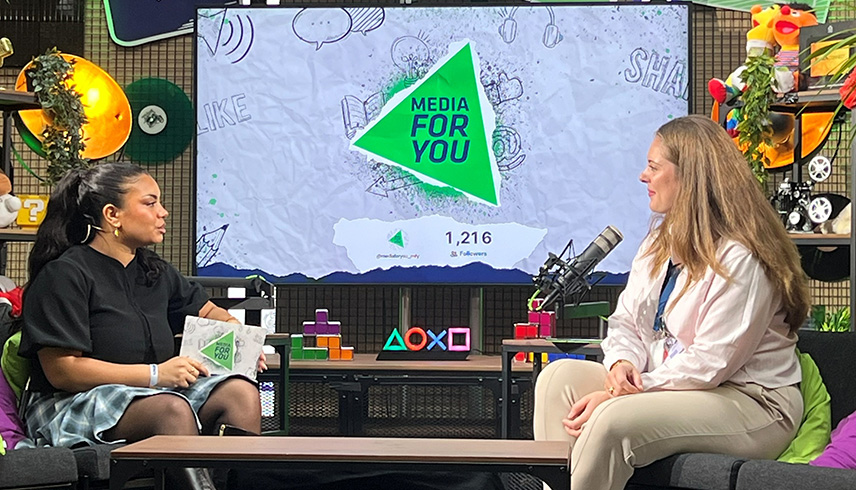 Interview während den Medientagen 2025