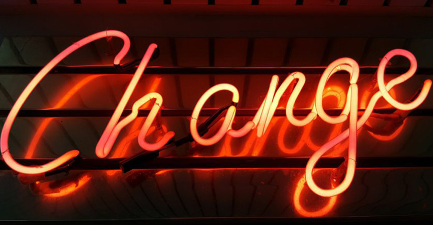 Digitale Transformation Unternehmen_Change Slogan