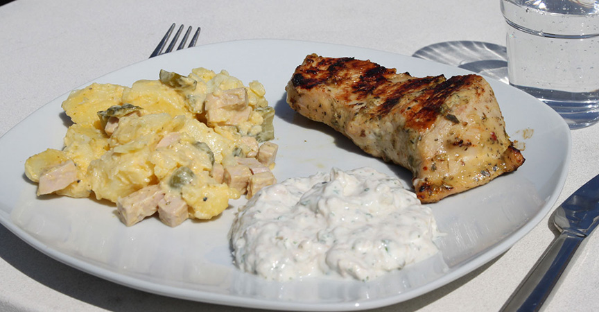 Unser Fitnessgrillteller