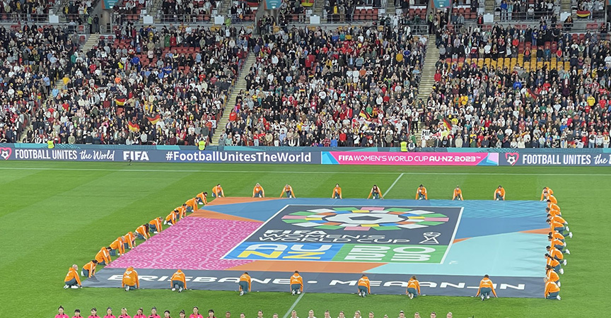 Die Stadien bei der Frauenfußball-WM waren gut gefüllt.