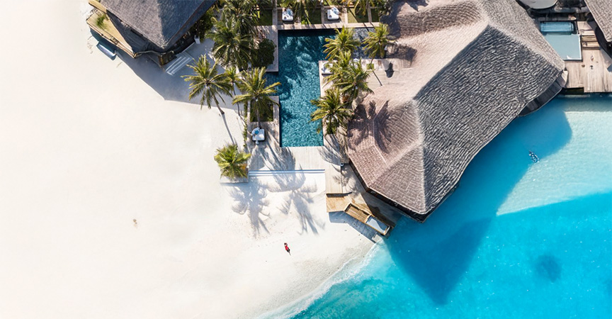 perfekte Kulisse für Blogger: Traumstrand