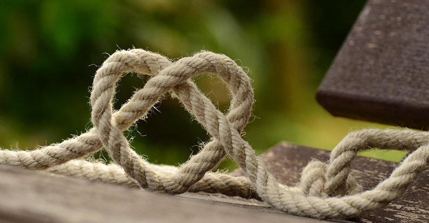 Youtube Seo: Herz aus Strickseil