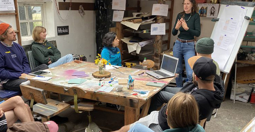 Einblick in die Workshops und Creative Sessions