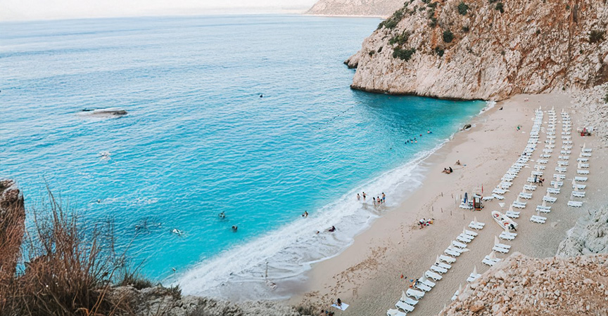 Strand in der Türkei