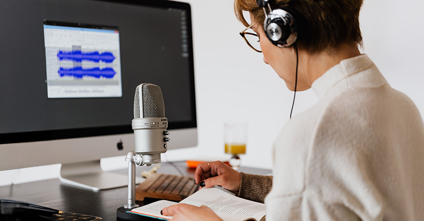 Ideen schärfen vor dem Podcast aufnehmen