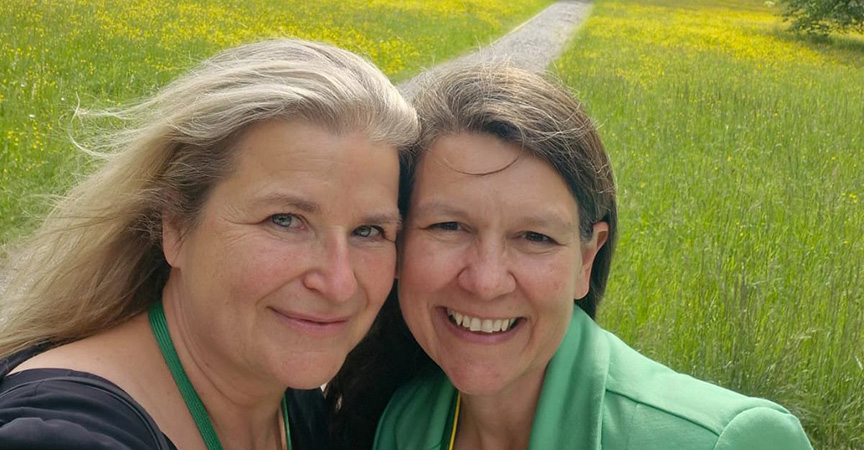 Catrin Stoppa und Tanja Klindworth
