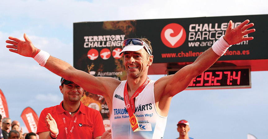 Andreas Niebig beim Ironman