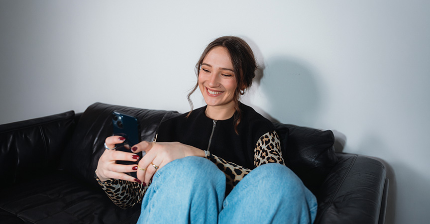 Moderatorin Hannah Nitsche auf Social Media