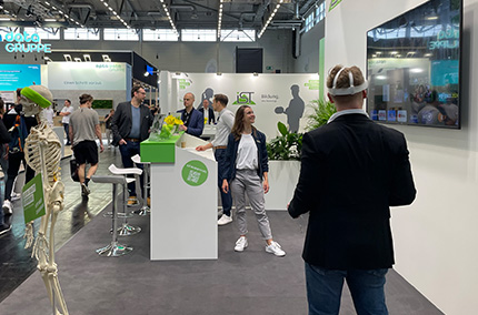 IST-Infostand auf der Messe FIBO.