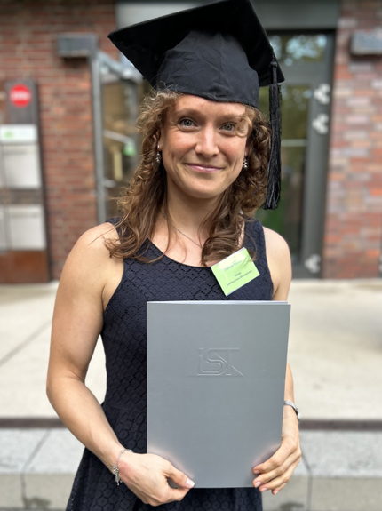 IST-Absolventin Theresa Förster Master Sportbusiness Management