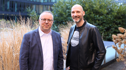 Dirk Suceska und Prof. Dr. Matthias Johannes Bauer